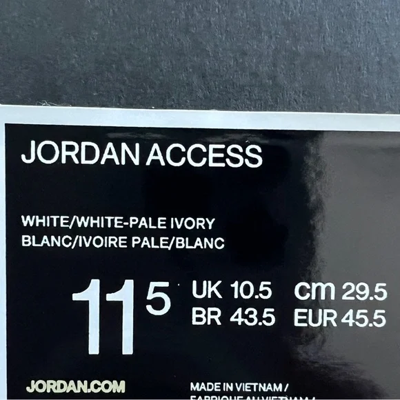 NWT Nike Jordan Access Men’s Shoes - Picture 10 of 10